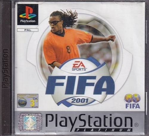 Fifa 2001 - Platinum - PS1 (B Grade) (Genbrug)